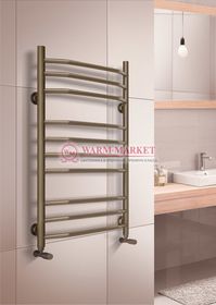 Warmer N Victoria 500х800-10 перекладин полотенцесушитель  c нижним подключением античная бронза