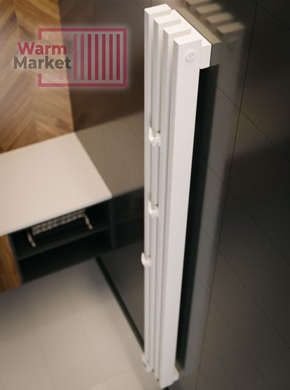 Axxinot Cardea 60х30 VE - вертикальный электрический радиатор высотой 1000 мм, 7 секций