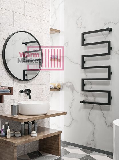 Axxinot Lurosa - змеевидный водяной дизайн полотенцесушитель из нержавеющей стали