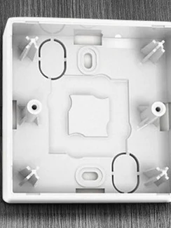 Коробка для накладного монтажа к терморегуляторам Теплолюкс ТР 510, ТР 515, ТР 520