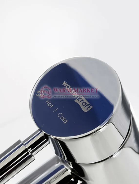 Термостатический смеситель для умывальника черный Main 4103Thermo-Bl