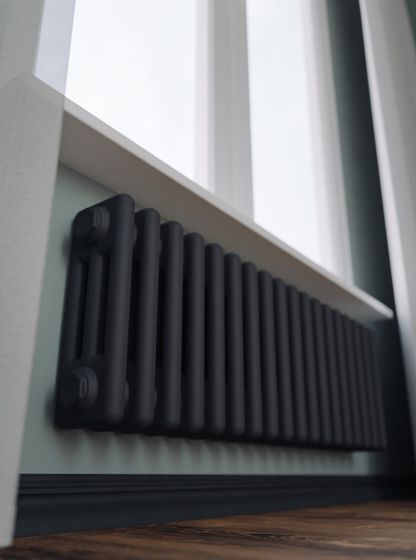 Bronto Pipe 3020 - трехтрубный трубчатый радиатор высотой 200 мм, нижнее подключение