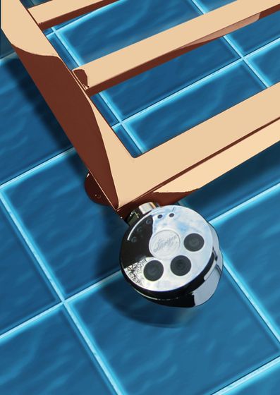 Bergamo - электрический дизайн полотенцесушитель с квадратным профилем