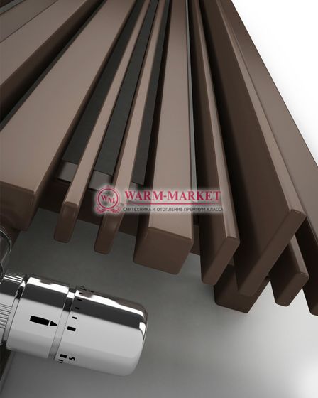 Terma Sherwood V,VE - водяной или электрический дизайн радиатор высотой 1000 мм