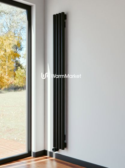 Bareng Monte VE 1000 - вертикальный электрический трубчатый радиатор высотой 1000 мм