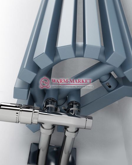 Terma Triga Anc - водяной дизайн радиатор дугообразной формы высотой 1900 мм