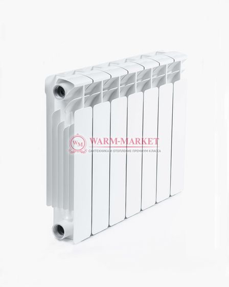 Rifar Base VL 350 - биметаллический радиатор с нижним левым подключением