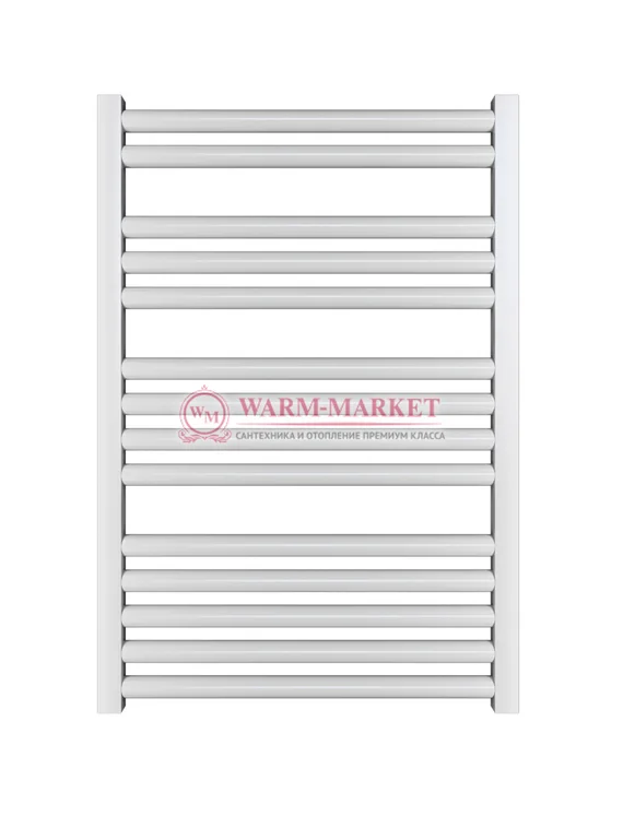 Mandarino Tubo 500х800 - цветной полотенцесушитель из анодированного алюминия, модель 14/33