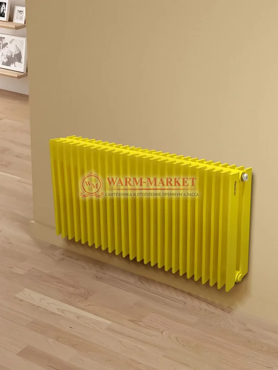 Вертикальный трубчатый радиатор KZTO Paralleli v2 334 шаг 25
