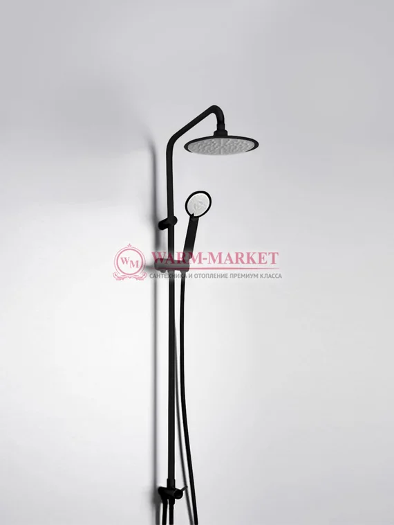 Душевой комплект черный A027-Bl
