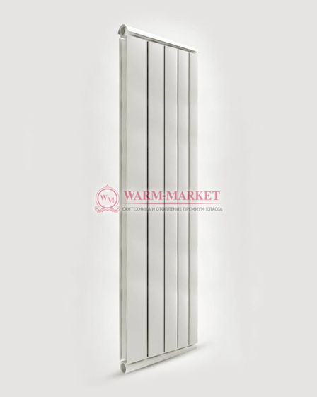 Silver S 1800 - вертикальный цветной алюминиевый дизайн - радиатор