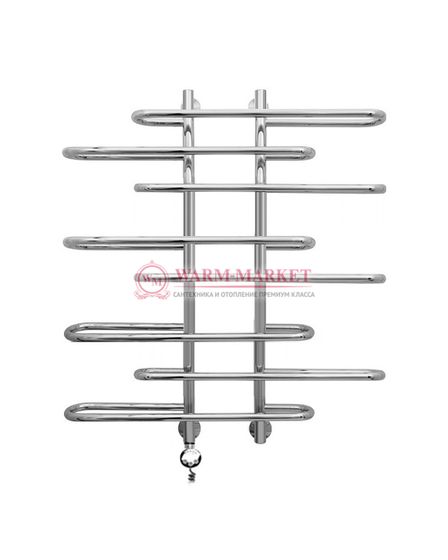 Gratsia-3 - электрический дизайн-полотенцесушитель из нержавеющей стали