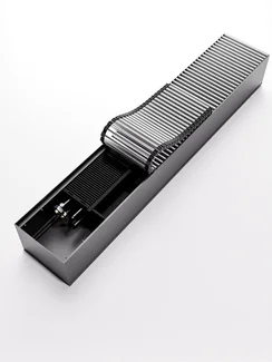 Внутрипольный конвектор с естественной конвекцией Möhlenhoff WSKP шириной 145 мм, высотой 190 мм