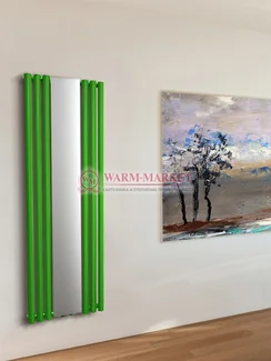 Трубчатый радиатор KZTO Zerkalo A40 V2 высотой 1799 мм