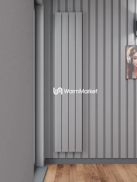 Axxinot Barkas V 1500 - вертикальный алюминиевый радиатор высотой 1530 мм