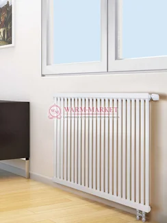 Трубчатый радиатор KZTO RS‌-1 высотой 540 мм коричневого цвета