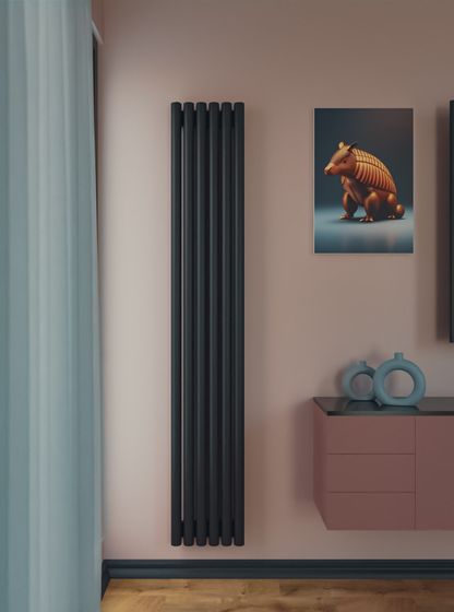 Bronto Soma V - вертикальный трубчатый радиатор высотой 1750 мм, нижнее левое подключение