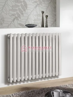 Трубчатый радиатор KZTO Garmonia C40 V2 высотой 1057 мм напольного исполнения