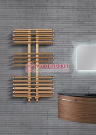 Sahara Bronze - бронзовый полотенцесушитель с закругленными перекладинами.