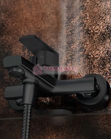 Смеситель для ванны черный Dill 6101-Bl