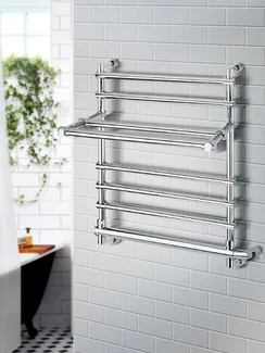 Margaroli Sole 552 - электрический полотенцесушитель с полкой