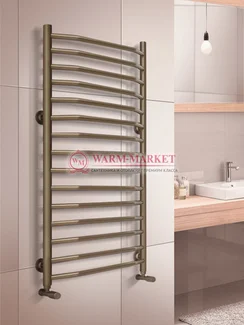Warmer N Victoria 500х1200-15 перекладин полотенцесушитель  c нижним подключением античная бронза