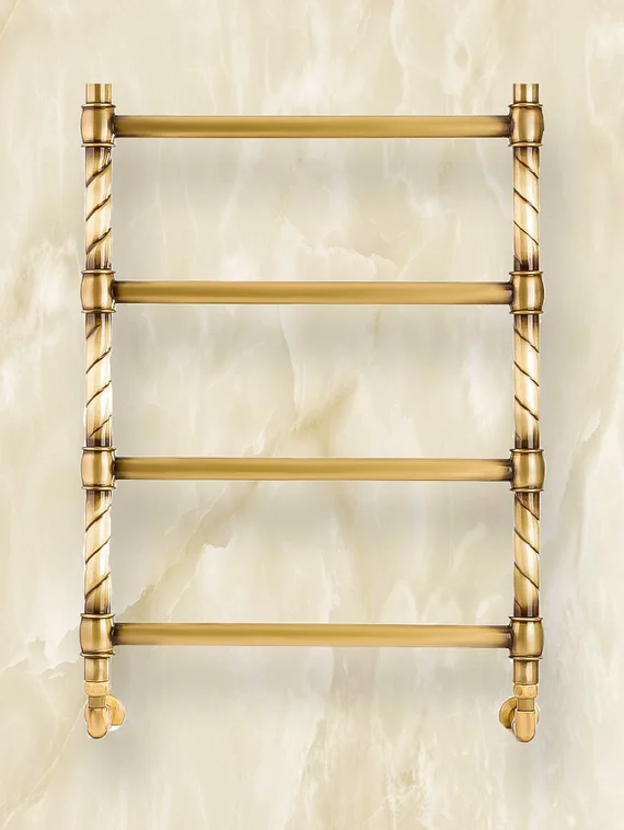 Garsia Prestige - полотенцесушитель в стиле ретро состаренная бронза