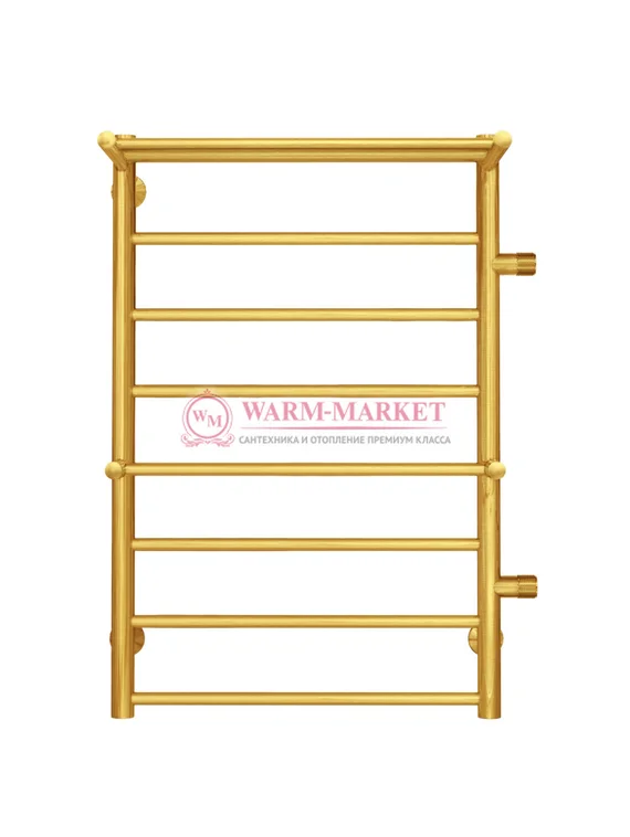 Анкона П8 - электрический полотенцесушитель, цвет золото