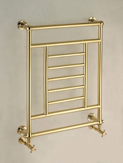 Cezares Salerno Gold - классический полотенцесушитель в стиле ретро