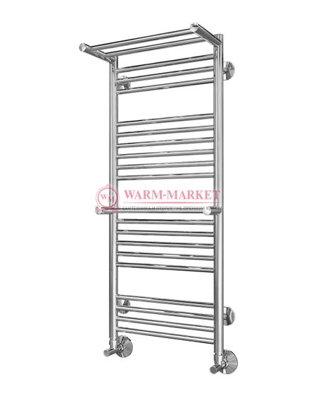 Аврора П20-2 - электрический полотенцесушитель с двумя полками, черный