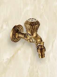 Банный кран античная бронза Classic