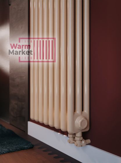 Axxinot Sentir 3190 - стальной трубчатый радиатор, нижнее подключение с термостатикой N69 твв