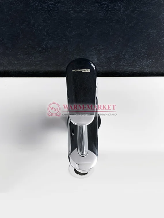 Смеситель для умывальника черный Vils 5603-Bl