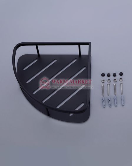 Полочка угловая Warmer Black Line 5526876