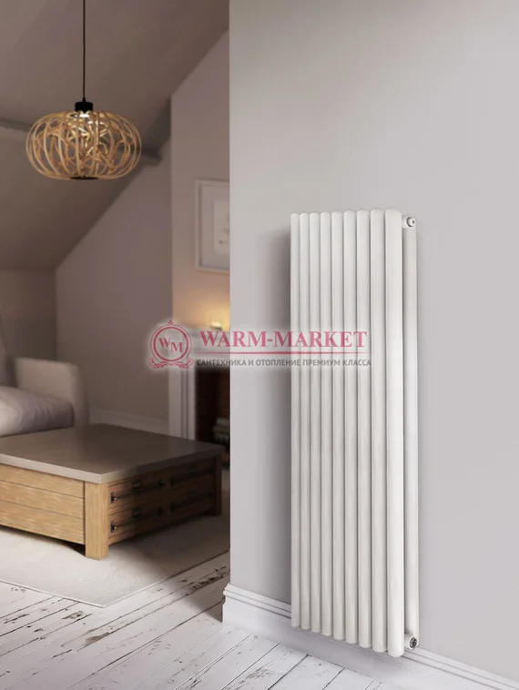 Трубчатый радиатор KZTO Garmonia C25 V2 высотой 1297 мм