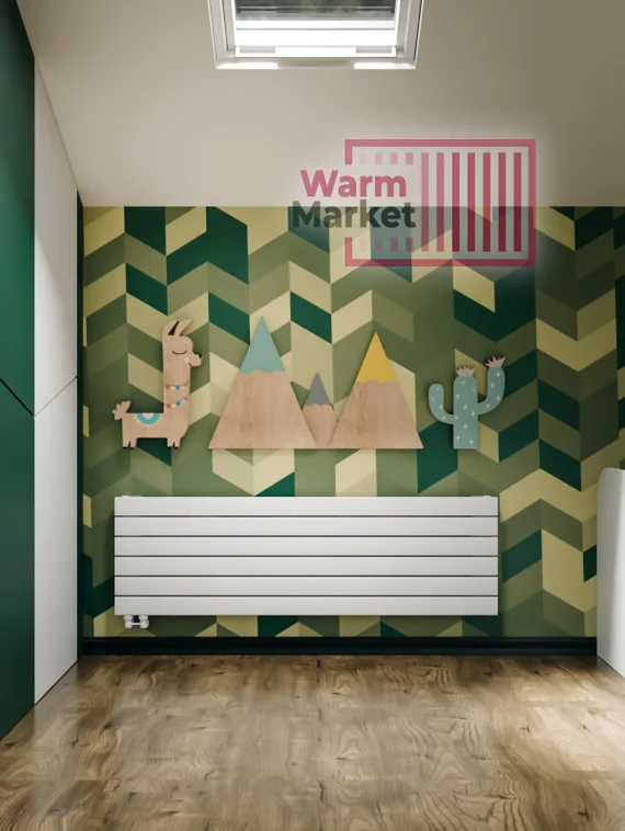 Axxinot Adero 30х60 Z - горизонтальный радиатор шириной 2250 мм, нижнее разнесенное подключение