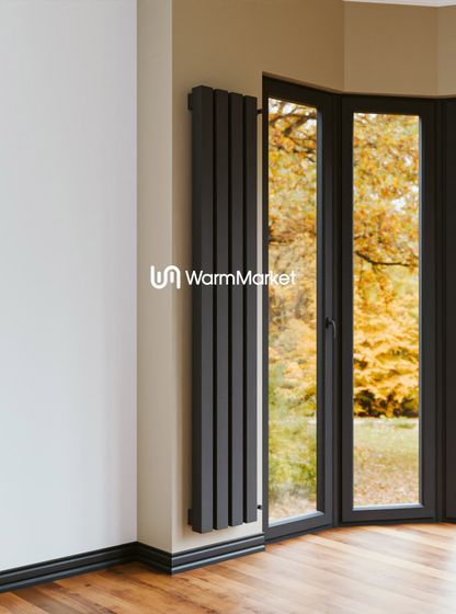 Bareng Livian V 1250 - вертикальный трубчатый радиатор высотой 1250 мм, боковое подключение