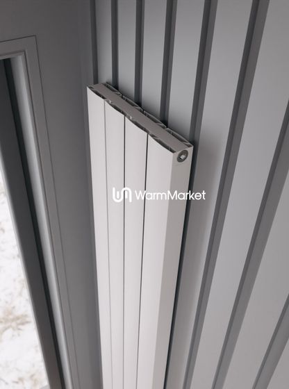 Axxinot Barkas V 2500 - вертикальный алюминиевый радиатор высотой 2530 мм