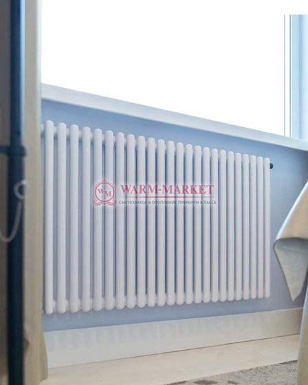 Трубчатый радиатор KZTO Garmonia C25 V1 высотой 547 мм