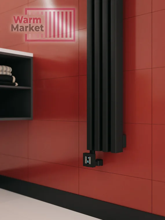 Axxinot Cardea 60х30 VE - вертикальный электрический радиатор высотой 1500 мм, 4 секции