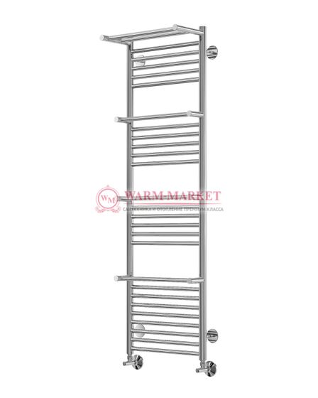 Аврора П27-2 - электрический полотенцесушитель с полками, цвет бронза