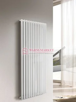 Вертикальный трубчатый радиатор KZTO Garmonia C40 V1 высотой 1807 мм напольного исполнения