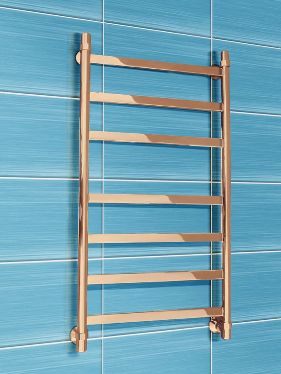 Maxima - водяной полотенцесушитель круглым и квадратным профилем