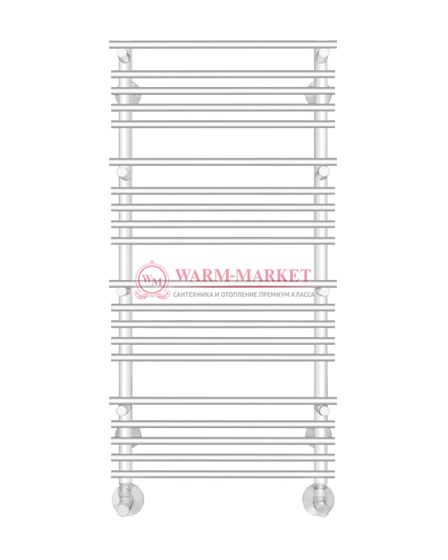 Вента Люкс П15 - водяной полотенцесушитель, нижнее подключение, белый