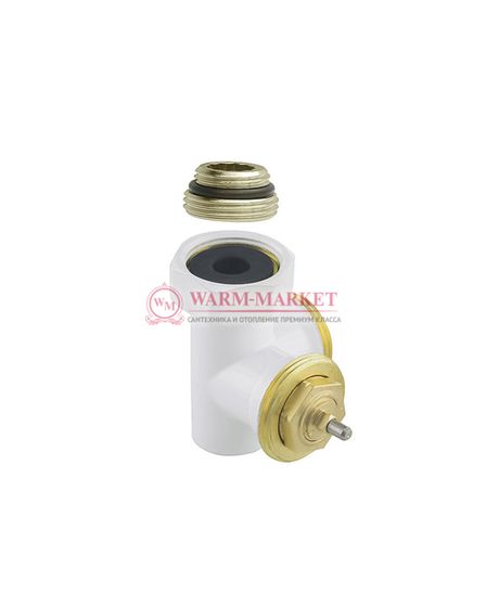 Вентиль термостатический левый осевой Hummel Designtechnik 3/4НРx1/2НР