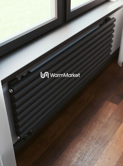 Bareng Monte Z 1750 - горизонтальный трубчатый радиатор шириной 1750 мм, нижнее левое подключение