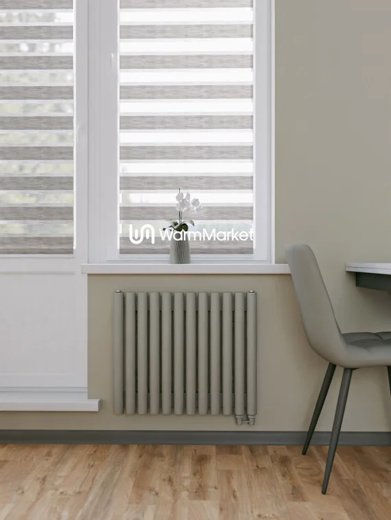 Bareng Monte V 500 - вертикальный трубчатый радиатор высотой 500 мм, нижнее правое подключение