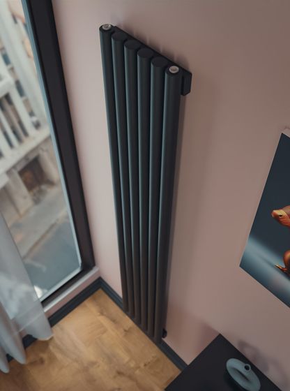 Bronto Soma V - вертикальный трубчатый радиатор высотой 1750 мм, нижнее центральное подключение