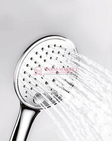 Встраиваемый комплект для душа с верхней душевой насадкой и лейкой черный A16830-Bl