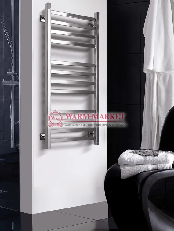 Quadro V 30-полотенцесушитель из квадратного и прямоугольного профиля